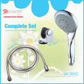 LL-1004 Economic 5 ways plastic bath accessories for shower